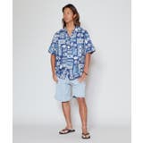 【カヒコ】トラデタパアロハメンズシャツ | アミナコレクション | 詳細画像3 