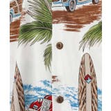 【カヒコ】ウッドボードアロハメンズシャツ | アミナコレクション  | 詳細画像17 