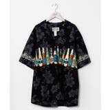ブラック | 【カヒコ】KY'S ハワイビアメンズアロハシャツ | アミナコレクション