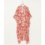 レッド | 【カヒコ】【UVカット加工】カヒクロングカーディガン | チャイハネ