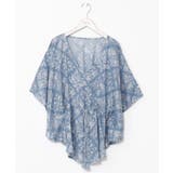 ブルー | 【カヒコ】【UVカット加工】オマオトップス | アミナコレクション