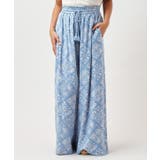 ブルー | 【カヒコ】オマオワイドパンツ | アミナコレクション 