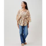 【カヒコ】【UVカット加工】ニニウトップス | アミナコレクション | 詳細画像2