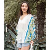 ホワイト | 【カヒコ】【UVカット加工】レアレアトップス | アミナコレクション