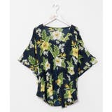 ネイビー | 【カヒコ】【UVカット加工】カウイトップス | アミナコレクション 