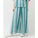 ブルー | 【カヒコ】ハエナパンツ【SURF&Palms】 | アミナコレクション 