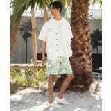 【カヒコ】カホヌアメンズシャツ【SURF&Palms】 | アミナコレクション | 詳細画像1