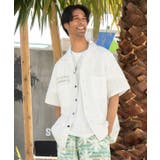 【カヒコ】カホヌアメンズシャツ【SURF&Palms】 | アミナコレクション | 詳細画像2