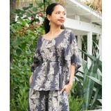 ブラック | 【カヒコ】【UVカット加工】イリオトップス | アミナコレクション