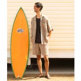 【カヒコ】カニエラメンズハーフパンツ【SURF&Palms】 | チャイハネ | 詳細画像1