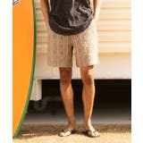 ベージュ | 【カヒコ】カニエラメンズハーフパンツ【SURF&Palms】 | チャイハネ