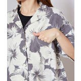 【カヒコ】レイキーショート丈アロハシャツ【SURF&Palms】 | チャイハネ | 詳細画像11