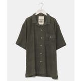 カーキ | 【カヒコ】【SURF&Palms】シビリックメンズシャツ | チャイハネ