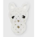 ホワイト | 【カヤ】干支午 帯飾り | アミナコレクション 