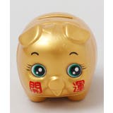 【カヤ】金の豚の貯金箱 小 | アミナコレクション  | 詳細画像2 