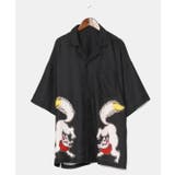 ブラック | 【カヤ】《中村杏子×倭物やカヤ》来福シャツ | アミナコレクション