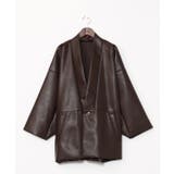 【カヤ】寒のつくり革メンズコート | アミナコレクション | 詳細画像5