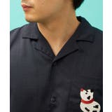 【カヤ】遊び絵メンズシャツ | アミナコレクション | 詳細画像13
