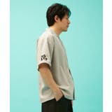 【カヤ】遊び絵メンズシャツ | アミナコレクション | 詳細画像6