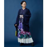 【カヤ】花々羽織付きワンピース | アミナコレクション  | 詳細画像1 