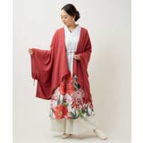 【カヤ】花々羽織付きワンピース | アミナコレクション  | 詳細画像46 