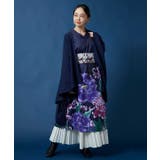 【カヤ】花々羽織付きワンピース | アミナコレクション  | 詳細画像51 