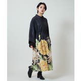 【カヤ】花々羽織付きワンピース | アミナコレクション  | 詳細画像9 