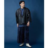 【カヤ】霞葉紋メンズパンツ | アミナコレクション | 詳細画像1