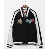 ブラックミックス | 【カヤ】リバーシブルジャケットMサイズ《鈴木ひょっとこ×倭物やカヤ》 | アミナコレクション 