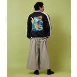 【カヤ】リバーシブルジャケットLサイズ《鈴木ひょっとこ×倭物やカヤ》 | アミナコレクション  | 詳細画像2 