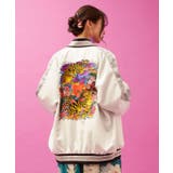 【カヤ】【刺子ジャン】刺繍スーベニアジャケット《中村杏子×倭物やカヤ》 | アミナコレクション | 詳細画像3