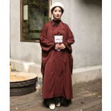 レッド | 【カヤ】和の狭衣ワンピース | アミナコレクション