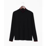 ブラック | 【カヤ】彩りとっくりインナートップス | アミナコレクション 