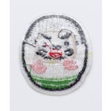 【カヤ】天晴れだるまワッペン | アミナコレクション | 詳細画像1