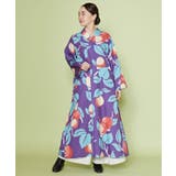【カヤ】花時銘仙ワンピース | チャイハネ | 詳細画像2