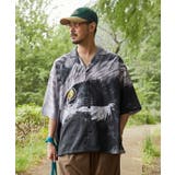 【カヤ】獣面相メンズシャツ | アミナコレクション | 詳細画像1 