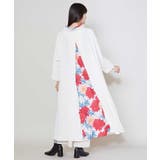 ベージュ系その他 | 【カヤ】花便り八掛ワンピース | チャイハネ