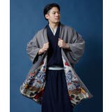 【カヤ】暗暗裏 着物メンズ羽織 | アミナコレクション | 詳細画像6 