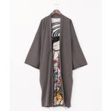 グレー | 【カヤ】暗暗裏 着物メンズ羽織 | アミナコレクション