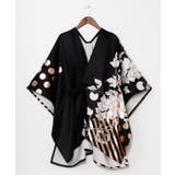 ブラック | 【カヤ】耀う牡丹羽織 | アミナコレクション