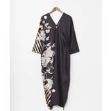 【カヤ】耀う牡丹ワンピース | アミナコレクション  | 詳細画像1 