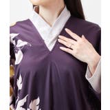 【カヤ】耀う牡丹ワンピース | アミナコレクション  | 詳細画像12 