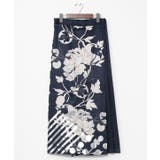 ネイビー系 | 【カヤ】耀う牡丹袴パンツ | アミナコレクション 