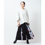 【カヤ】花便り八掛スカート | アミナコレクション  | 詳細画像8 