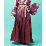 パープル | 【カヤ】花霞み袴スカート | アミナコレクション