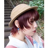 ベージュ | 【カヤ】和モダンハット | アミナコレクション 