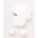 ホワイト | 【カヤ】冬ごもりキャップ | アミナコレクション 