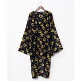 ブラック×イエロー | 【カヤ】刺しジャンブランケット羽織 | アミナコレクション 