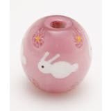 ピンク | 【カヤ】兎とんぼ玉2cm | チャイハネ