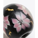 【カヤ】箔花とんぼ玉2cm | アミナコレクション | 詳細画像1